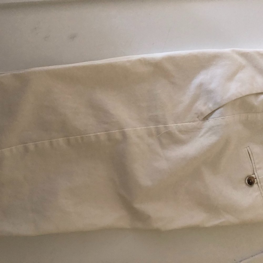 off white walking shorts